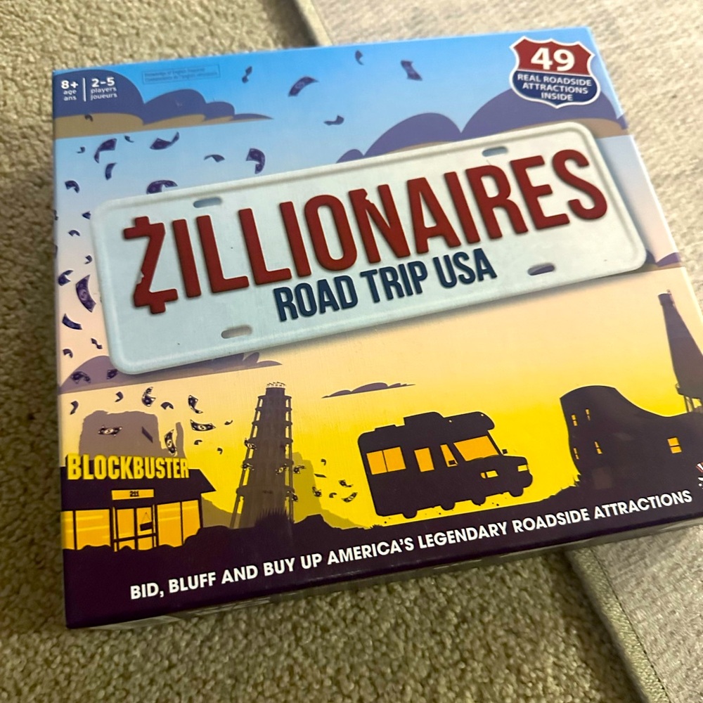 Zillionaires board game